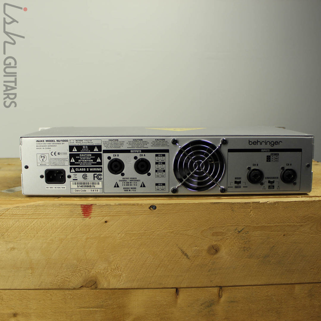 behringer iNUKE NU1000 パワーアンプ Amazon.co.jp: Behringer NU1000 iNuke パワーアンプ : Musical