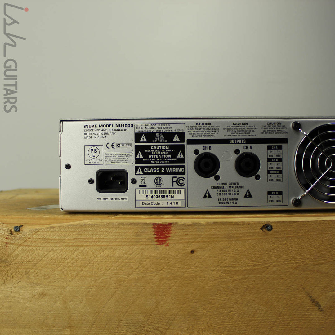 Behringer iNuke NU1000 Power Amp