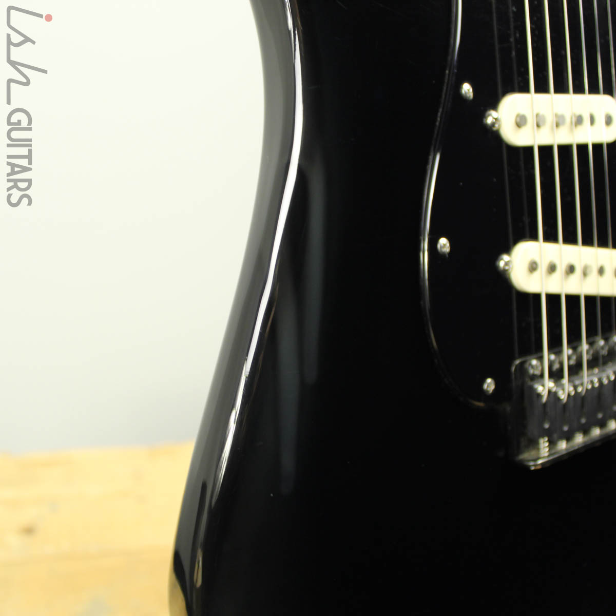 2007 Fender USA Stratocaster MIDI System Black – Ish Guitars