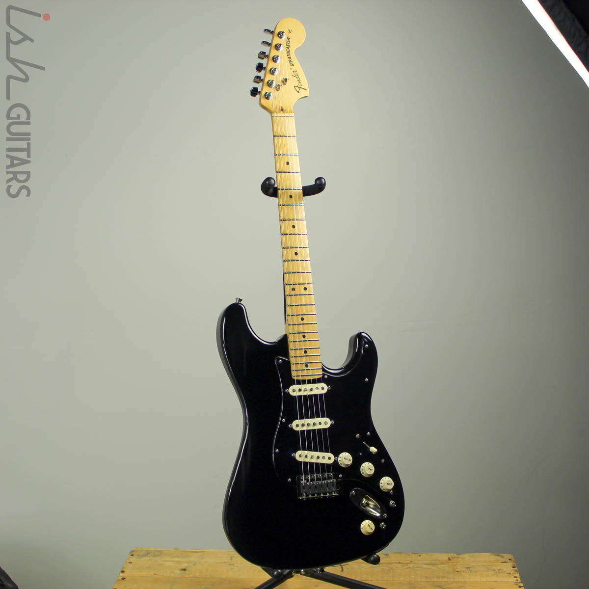 2007 Fender USA Stratocaster MIDI System Black – Ish Guitars