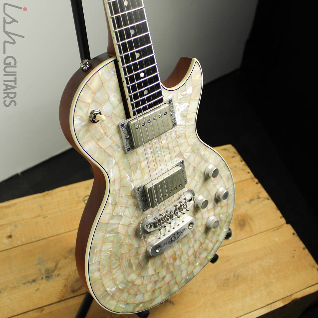 2016 Zemaitis C22PF PH Natural Mother of Pearl Limited Production w/ OHSC